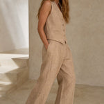 Marlowe 100% Linen Trouser Set, banana_republic product shot