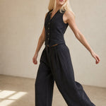 Marlowe 100% Linen Trouser Set, banana_republic product shot