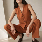 Marlowe 100% Linen Trouser Set, banana_republic product shot