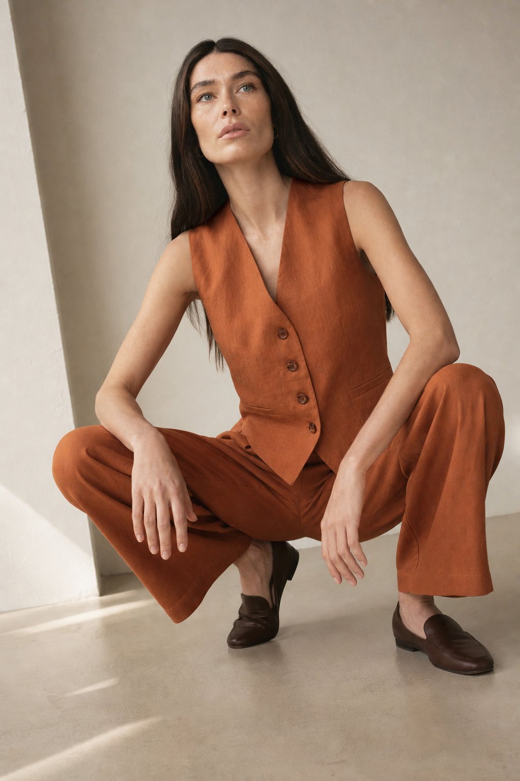 Marlowe 100% Linen Trouser Set, banana_republic product shot