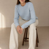 Merino Luxe Sweats — Ivory, banana_republic product shot