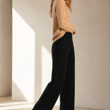 Merino Luxe Sweats — Black, banana_republic product shot