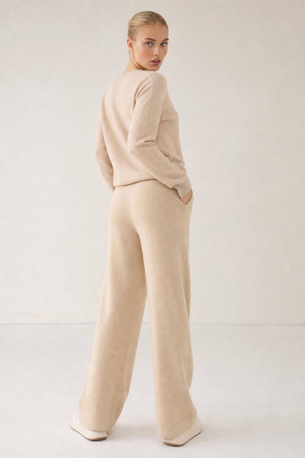 Merino Luxe Sweats — Khaki, banana_republic product shot