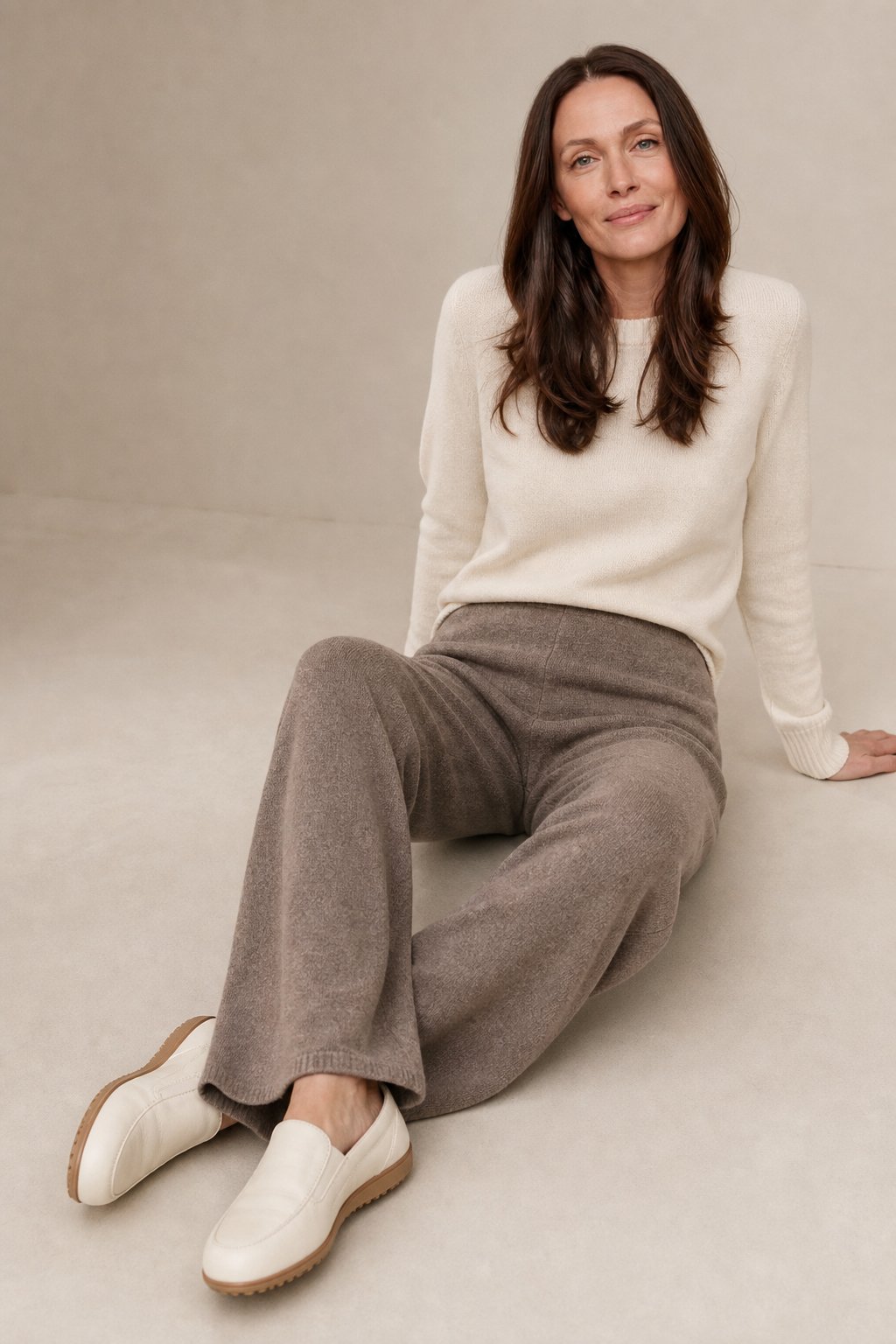 Merino Luxe Sweats — Camel, banana_republic product shot