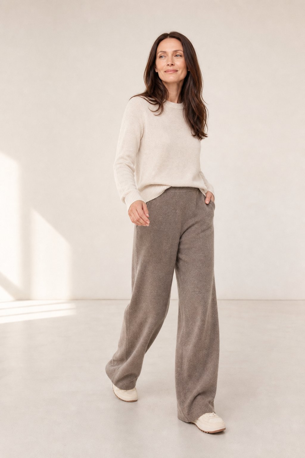 Merino Luxe Sweats — Camel, banana_republic product shot