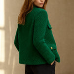 Midtown Velvet Jacket — Forest, banana_republic product shot