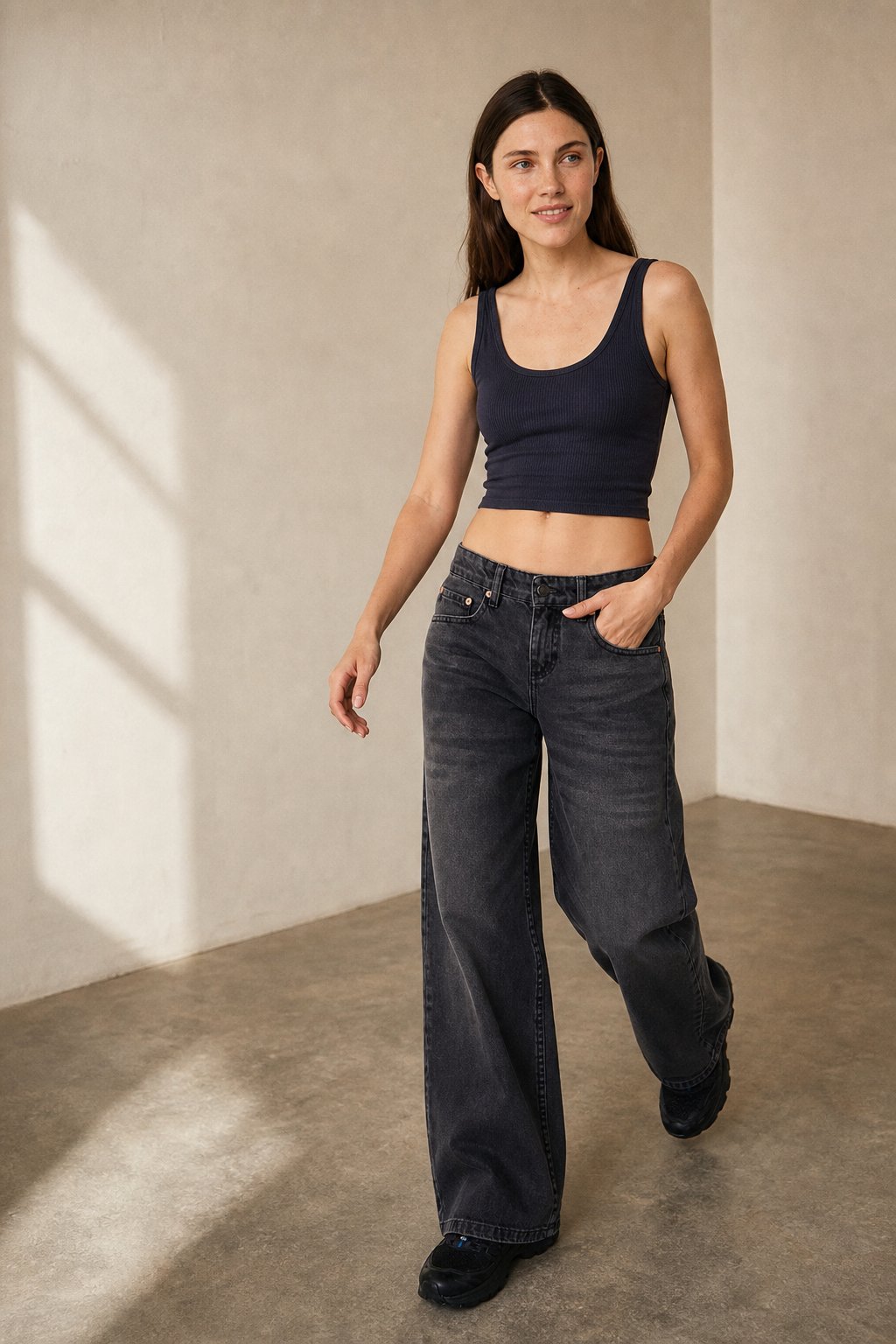 Miley Low-Waist Denims — Dusk, banana_republic product shot