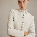 Moonveil Serenade Jacket — White, banana_republic product shot