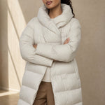 Margaux Long Down Parka, studio product shot
