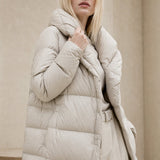 Margaux Long Down Parka, studio product shot