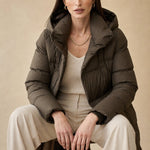 Margaux Long Down Parka, studio product shot