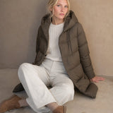 Margaux Long Down Parka, studio product shot