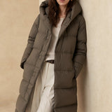 Margaux Long Down Parka, studio product shot