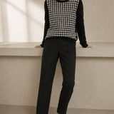 Nordic Grace Trousers — Black, banana_republic product shot