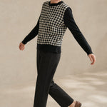 Nordic Grace Trousers — Black, banana_republic product shot