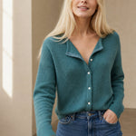 Nordique Knit Top — Cypress, studio product shot