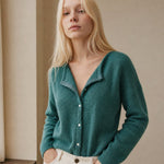Nordique Knit Top — Cypress, studio product shot