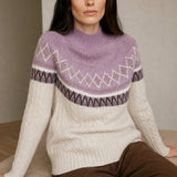 Northshore Fair Isle Sweater — Lavender, banana_republic product shot