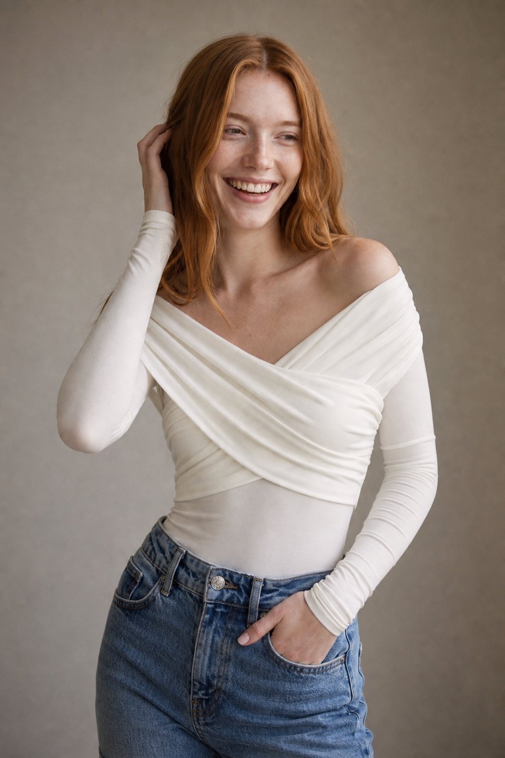 Paris Street Top — White, banana_republic product shot