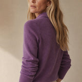 Riverdale Wool Polo — Purple, banana_republic product shot