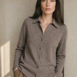 Riverdale Wool Polo — Gray, banana_republic product shot