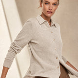 Riverdale Wool Polo — Beige, banana_republic product shot