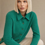 Riverdale Wool Polo — Green, banana_republic product shot