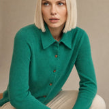 Riverdale Wool Polo — Green, banana_republic product shot