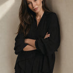 Rosalie Set — Black, banana_republic product shot