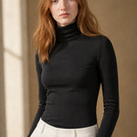 Savona Silhouette Top — Black, banana_republic product shot