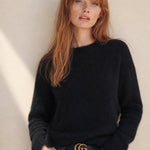 Siena Soft Merino Sweater — Black, banana_republic product shot