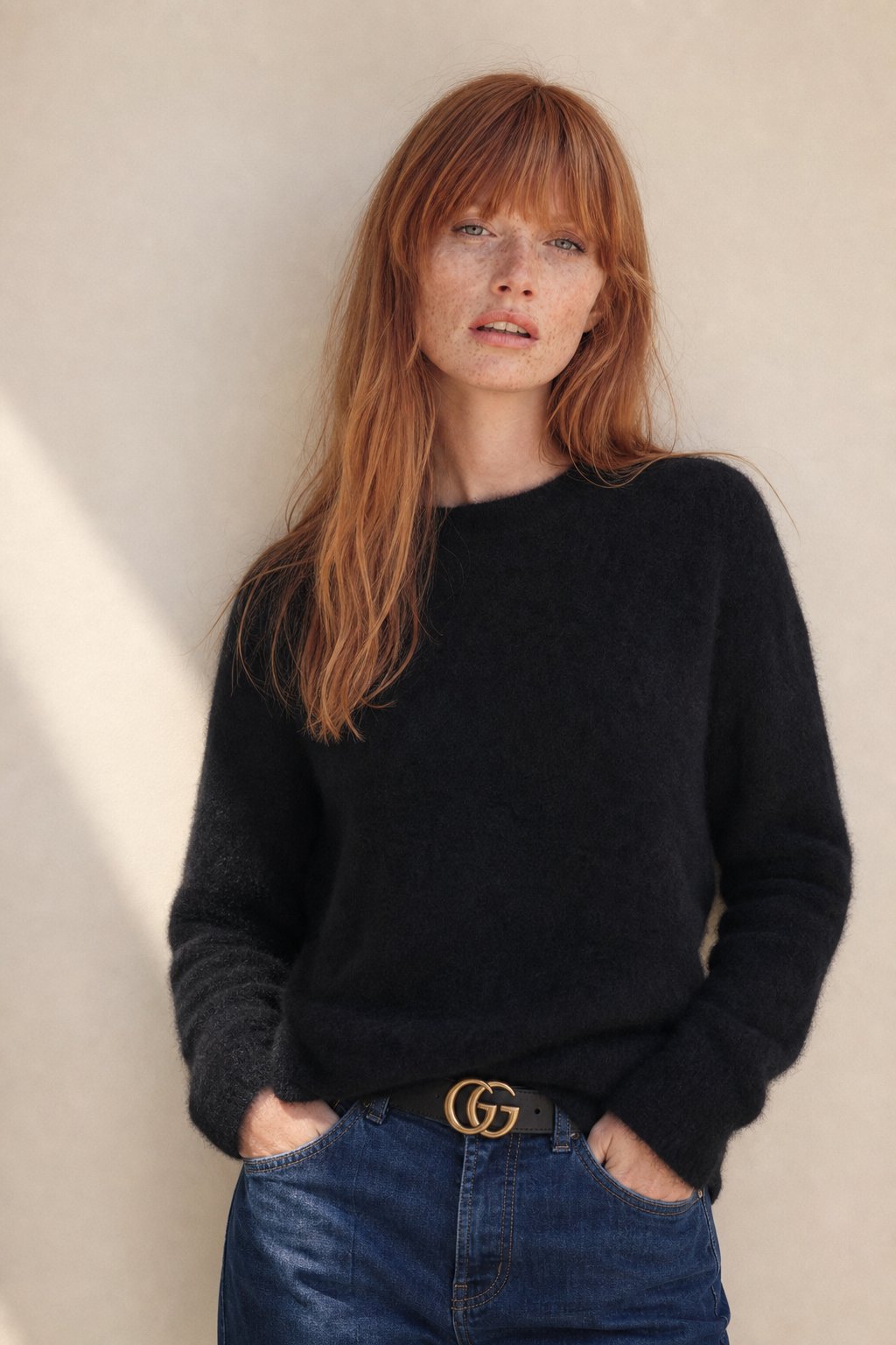 Siena Soft Merino Sweater — Black, banana_republic product shot
