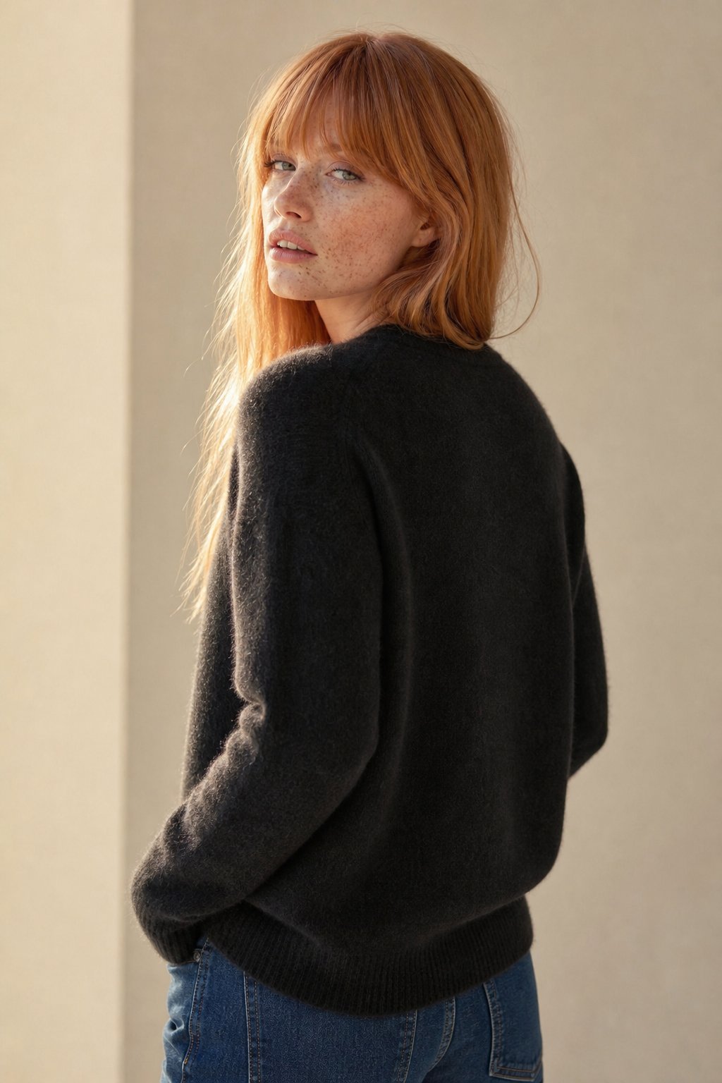 Siena Soft Merino Sweater — Black, banana_republic product shot