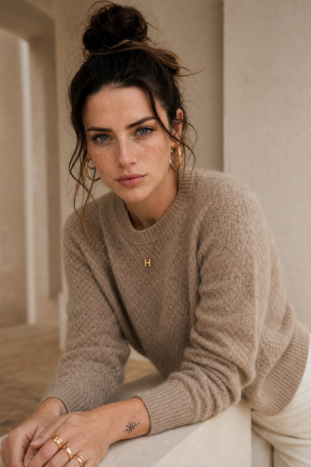 Siena Soft Merino Sweater — Camel, banana_republic product shot