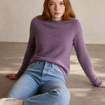 Siena Soft Merino Sweater — Purple, banana_republic product shot