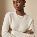 Siena Soft Merino Sweater — White, banana_republic product shot