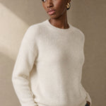 Siena Soft Merino Sweater — White, banana_republic product shot
