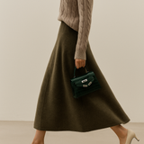 Executive Wool Skirt