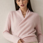 Svalbard Luxe Cashmere Sweater — Pink, banana_republic product shot