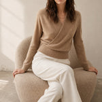 Svalbard Luxe Cashmere Sweater — Camel, banana_republic product shot