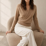 Svalbard Luxe Cashmere Sweater — Camel, banana_republic product shot