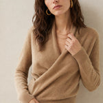 Svalbard Luxe Cashmere Sweater — Camel, banana_republic product shot