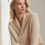 Svalbard Luxe Cashmere Sweater — Beige, banana_republic product shot