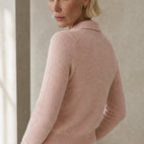 Svalbard Luxe Cashmere Sweater — Pink, banana_republic product shot