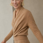Svalbard Luxe Cashmere Sweater — Camel, banana_republic product shot