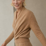 Svalbard Luxe Cashmere Sweater — Camel, banana_republic product shot