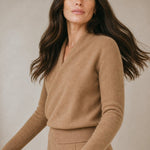 Svalbard Luxe Cashmere Sweater — Camel, banana_republic product shot