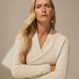 Svalbard Luxe Cashmere Sweater — Beige, banana_republic product shot