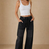 Théa Clément Artisan Pants — Black, banana_republic product shot