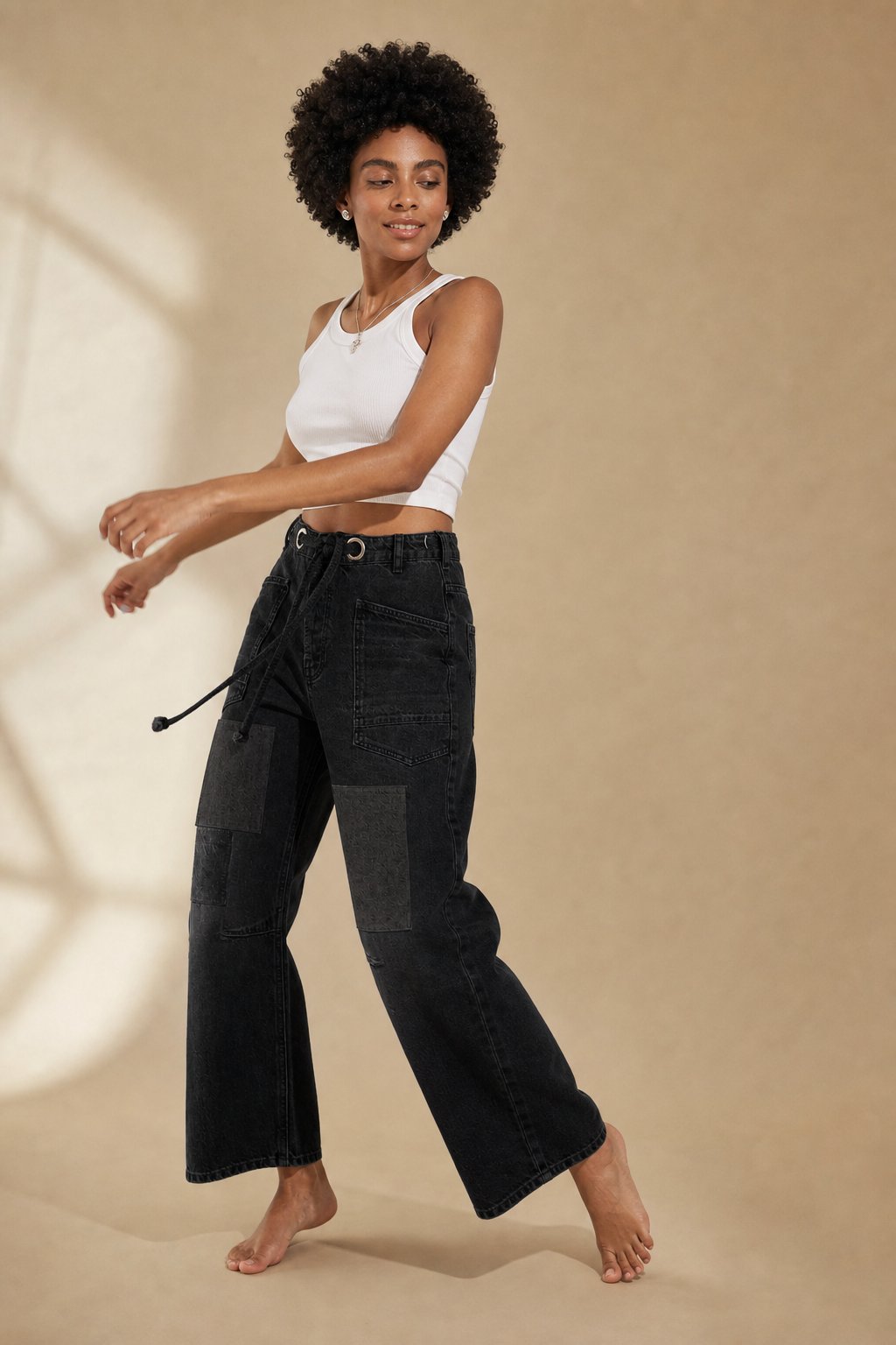 Théa Clément Artisan Pants — Black, banana_republic product shot